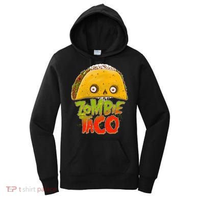 Funny Zombie Taco Women's Hoodie