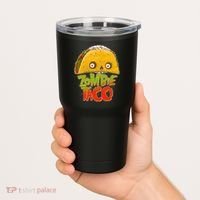 Funny Zombie Taco Tumbler thumb 2