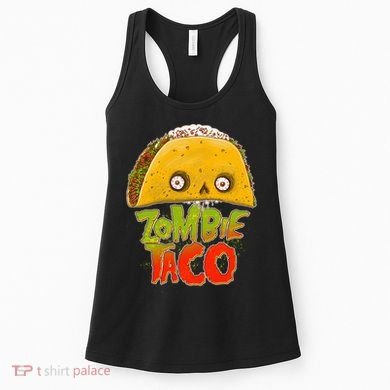 Funny Zombie Taco Women's Tank Top