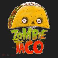Funny Zombie Taco Hat thumb 2