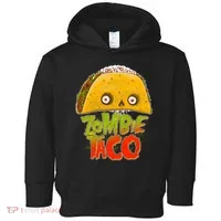 Funny Zombie Taco Toddler Hoodie thumb 0