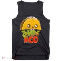 Funny Zombie Taco Tank Top thumb 0