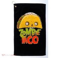 Funny Zombie Taco Golf Towel thumb 0