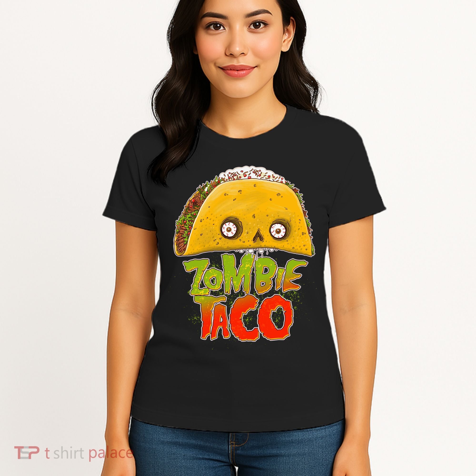 Funny Zombie Taco Women's T-Shirt