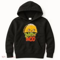 Funny Zombie Taco Kids Hoodie thumb 0