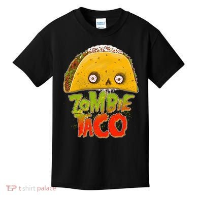 Funny Zombie Taco Kids T-Shirt