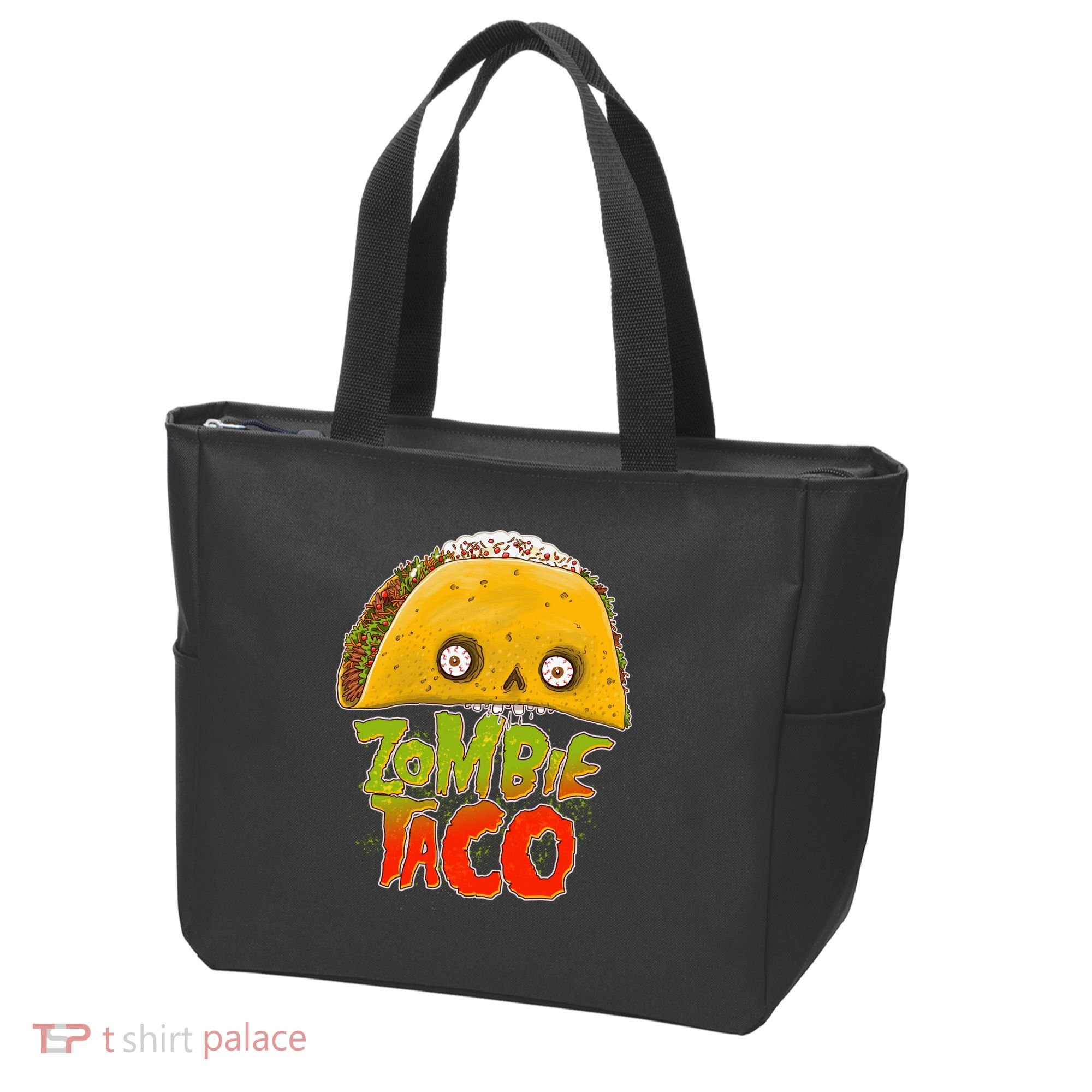Funny Zombie Taco Tote Bag