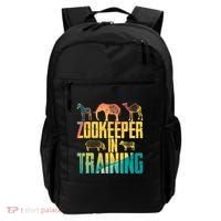 Funny Zookeepping Zookeeper Job Keeping Gift Zoo Keeper In Training Backpack thumb 0