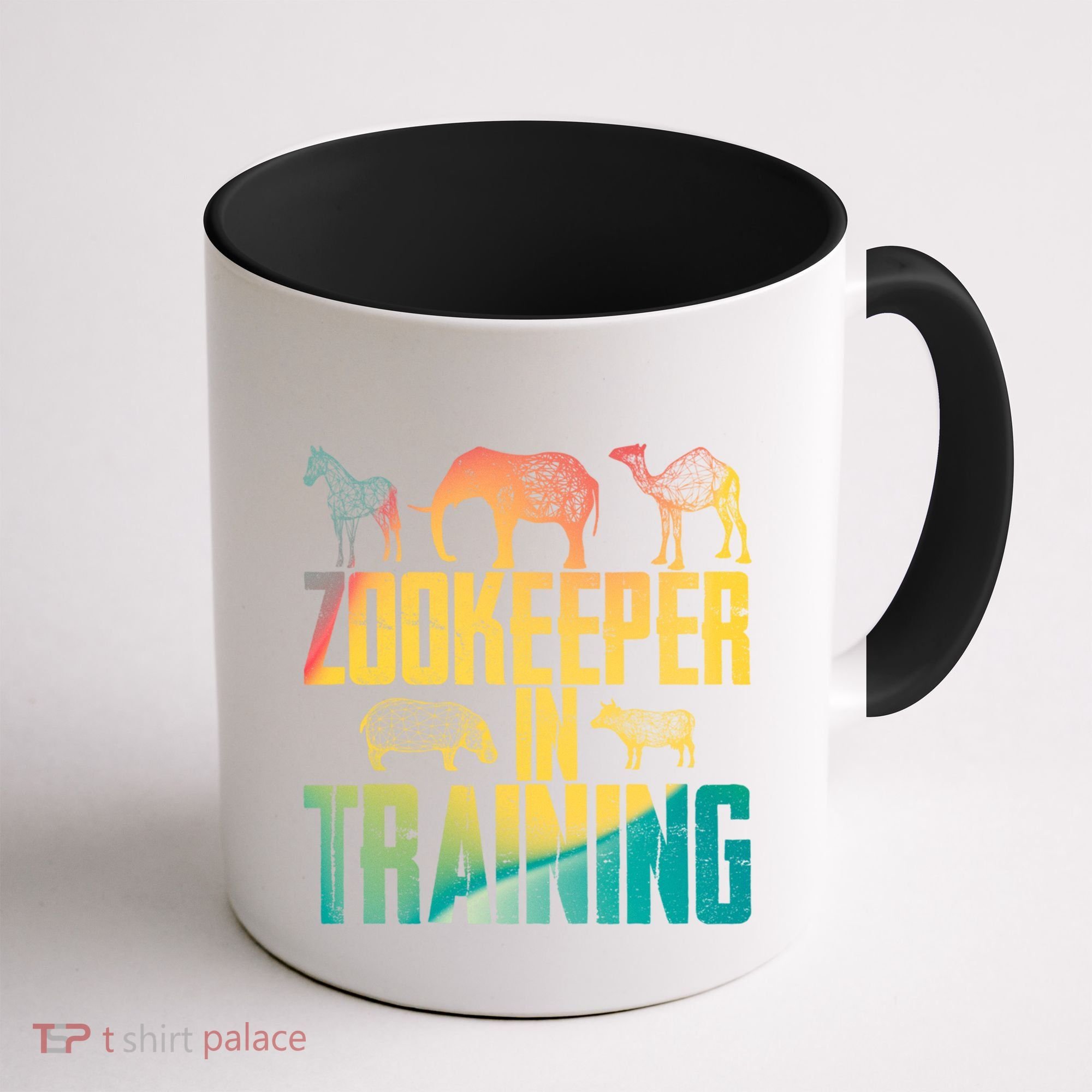 Funny Zookeepping Zookeeper Job Keeping Gift Zoo Keeper In Training Coffee Mug