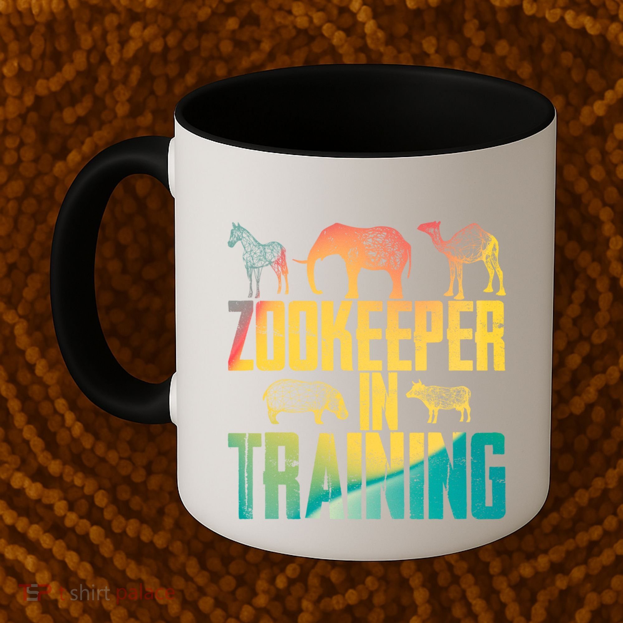 Funny Zookeepping Zookeeper Job Keeping Gift Zoo Keeper In Training Coffee Mug