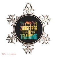 Funny Zookeepping Zookeeper Job Keeping Gift Zoo Keeper In Training Ornament thumb 0