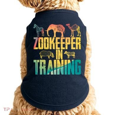 Funny Zookeepping Zookeeper Job Keeping Gift Zoo Keeper In Training Doggie Tank