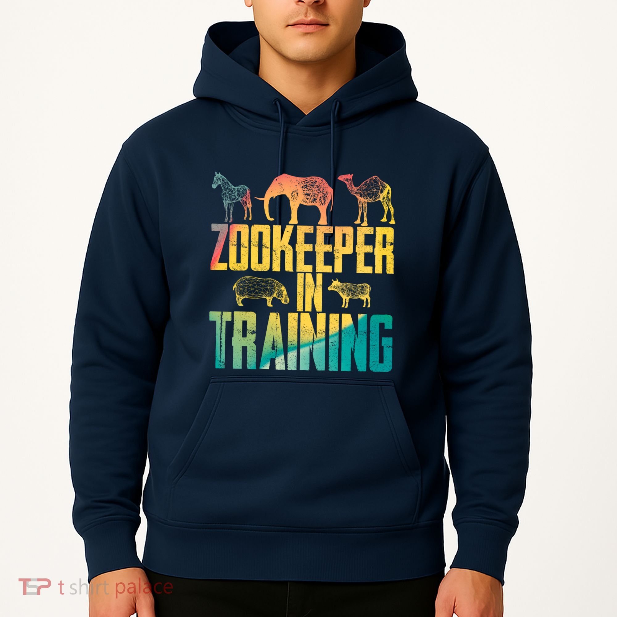 Funny Zookeepping Zookeeper Job Keeping Gift Zoo Keeper In Training Hoodie