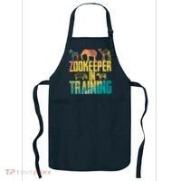 Funny Zookeepping Zookeeper Job Keeping Gift Zoo Keeper In Training Apron thumb 0