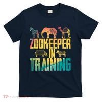 Funny Zookeepping Zookeeper Job Keeping Gift Zoo Keeper In Training T-Shirt thumb 0
