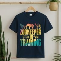 Funny Zookeepping Zookeeper Job Keeping Gift Zoo Keeper In Training T-Shirt thumb 2
