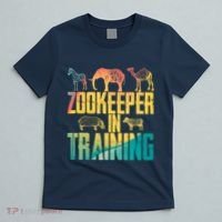 Funny Zookeepping Zookeeper Job Keeping Gift Zoo Keeper In Training T-Shirt thumb 5