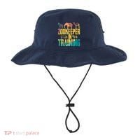 Funny Zookeepping Zookeeper Job Keeping Gift Zoo Keeper In Training Bucket Hat thumb 0