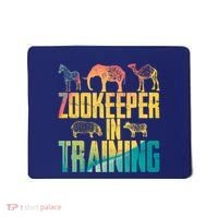 Funny Zookeepping Zookeeper Job Keeping Gift Zoo Keeper In Training Mousepad thumb 0