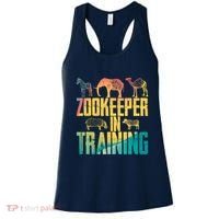 Funny Zookeepping Zookeeper Job Keeping Gift Zoo Keeper In Training Women's Tank Top thumb 0