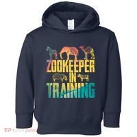 Funny Zookeepping Zookeeper Job Keeping Gift Zoo Keeper In Training Toddler Hoodie thumb 0