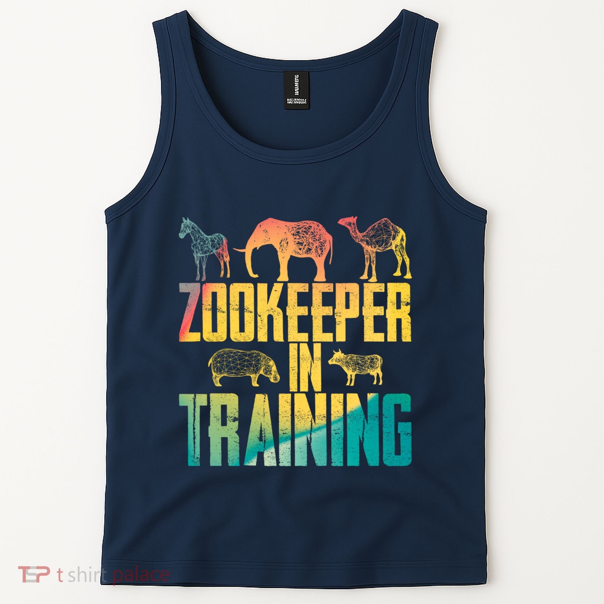 Funny Zookeepping Zookeeper Job Keeping Gift Zoo Keeper In Training Tank Top