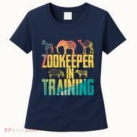 Funny Zookeepping Zookeeper Job Keeping Gift Zoo Keeper In Training Women's T-Shirt thumb 0