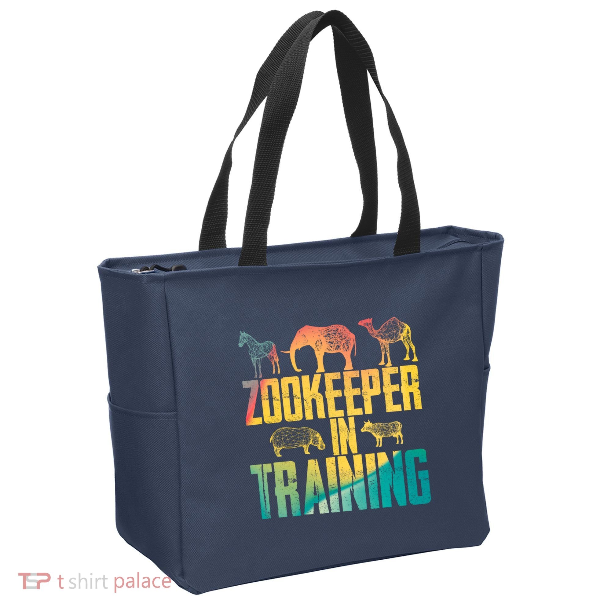 Funny Zookeepping Zookeeper Job Keeping Gift Zoo Keeper In Training Tote Bag