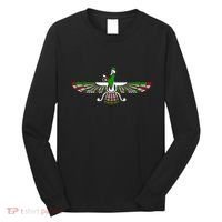 Faravahar Zarathustra Zoroastrian Farohar Iran Flag Long Sleeve Shirt thumb 0