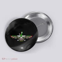 Faravahar Zarathustra Zoroastrian Farohar Iran Flag Button thumb 0