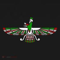Faravahar Zarathustra Zoroastrian Farohar Iran Flag Women's Hoodie thumb 2