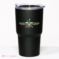 Faravahar Zarathustra Zoroastrian Farohar Iran Flag Tumbler thumb 0