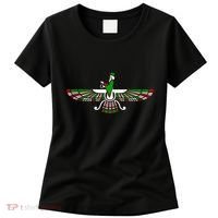 Faravahar Zarathustra Zoroastrian Farohar Iran Flag Women's T-Shirt thumb 0