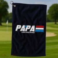 G.I. Papa Real American Hero Golf Towel thumb 1