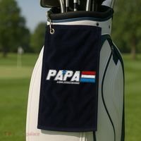 G.I. Papa Real American Hero Golf Towel thumb 2