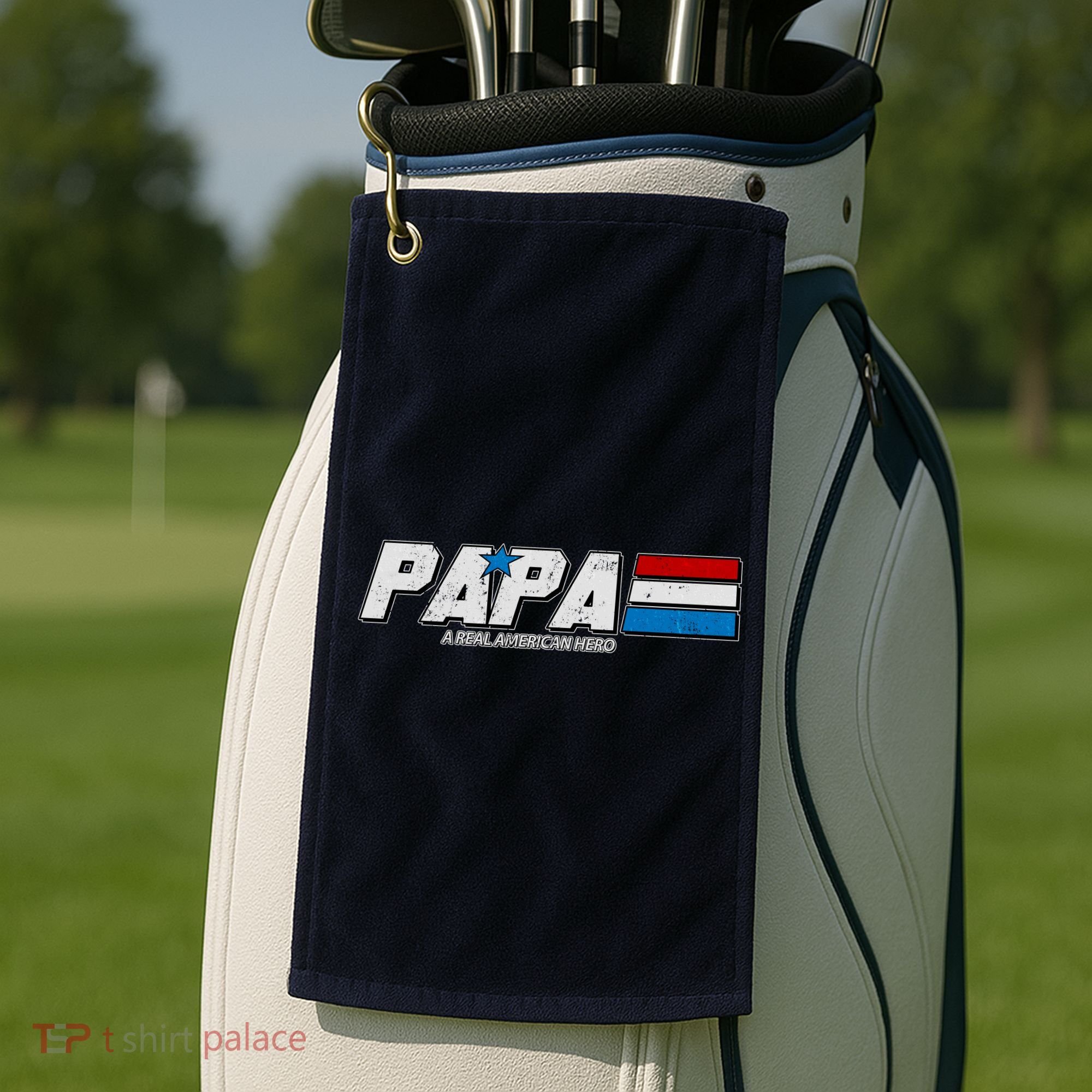 G.I. Papa Real American Hero Golf Towel