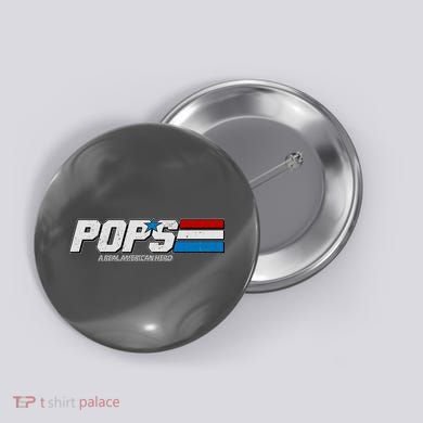 G.I. Pops Real American Hero Button