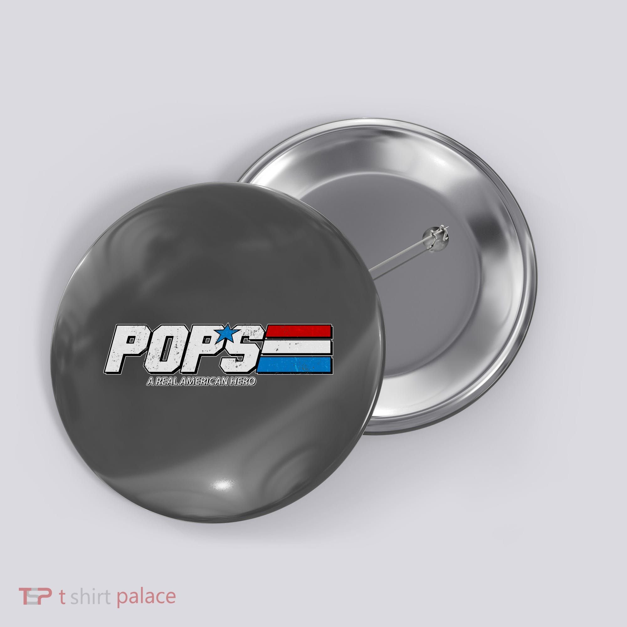 G.I. Pops Real American Hero Button
