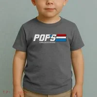 G.I. Pops Real American Hero Toddler T-Shirt thumb 2