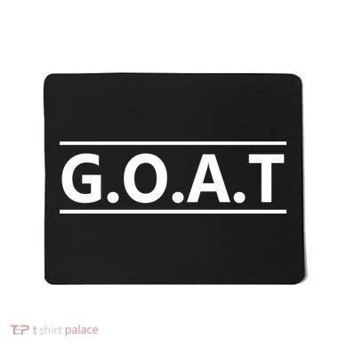 G.O.A.T Goat Great Of All Time Mousepad