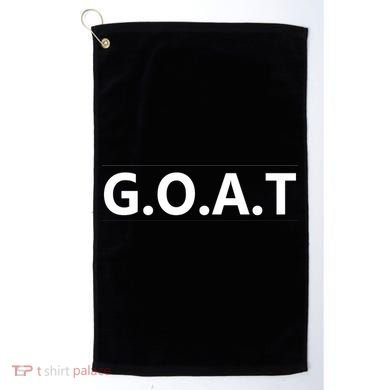 G.O.A.T Goat Great Of All Time Golf Towel