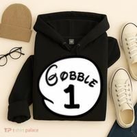 Gobble 1 2 3 Funny Thanksgiving Matching Hoodie thumb 4
