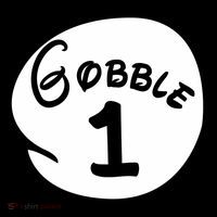 Gobble 1 2 3 Funny Thanksgiving Matching Ornament thumb 1