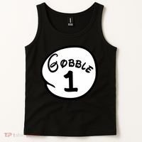 Gobble 1 2 3 Funny Thanksgiving Matching Tank Top thumb 2