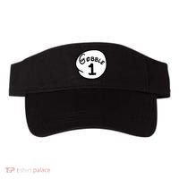 Gobble 1 2 3 Funny Thanksgiving Matching Visor thumb 0