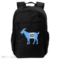 Messi Goat #10 Argentina Soccer Backpack thumb 0