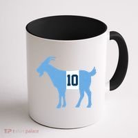 Messi Goat #10 Argentina Soccer Coffee Mug thumb 1