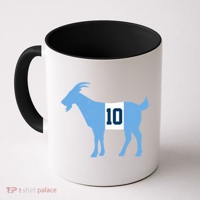 Messi Goat #10 Argentina Soccer Coffee Mug