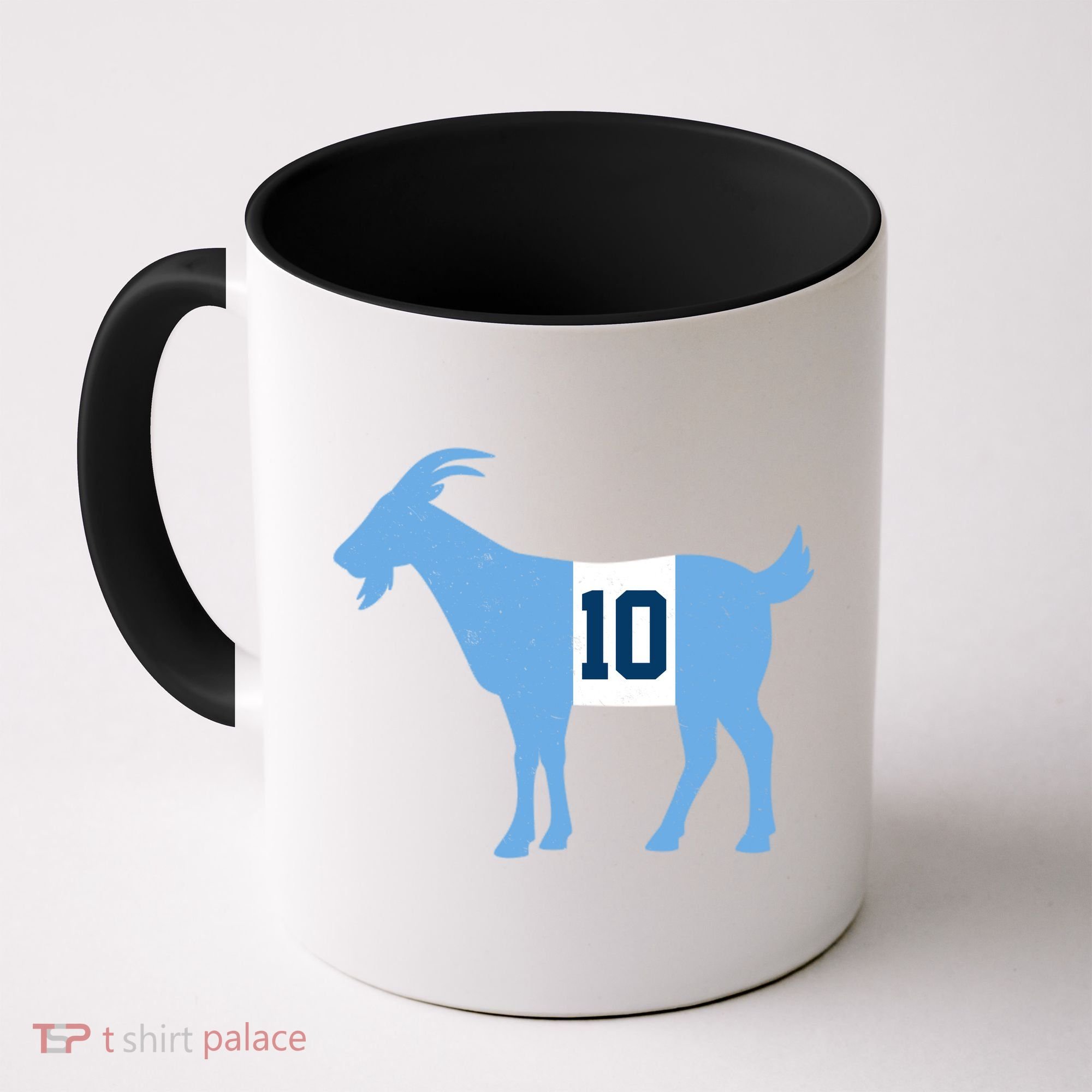 Messi Goat #10 Argentina Soccer Coffee Mug