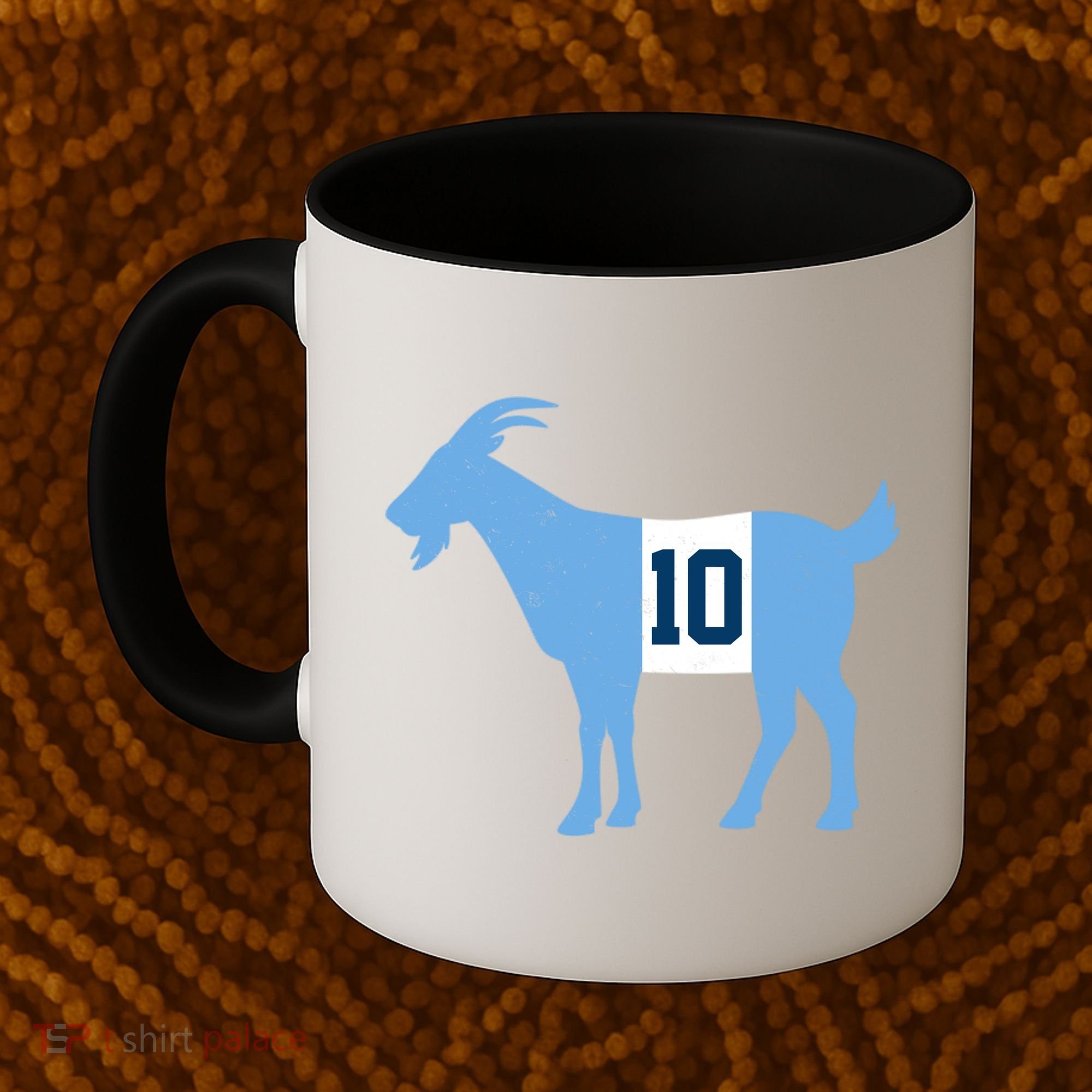Messi Goat #10 Argentina Soccer Coffee Mug